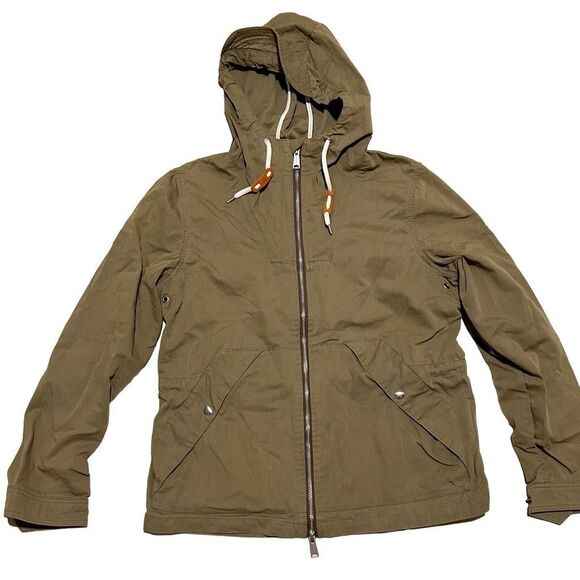 Penfield Jackets & Blazers - Penfield Rain Jacket Gibson Trail Parka Hooded Drawstring Adjustable Womens Larg
